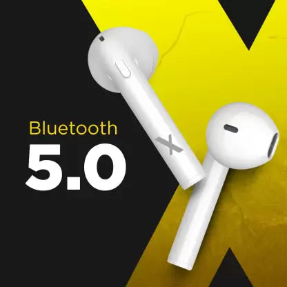 flix by Beetel Breeze TWS 100 Bluetooth Headset (White, True Wireless) flix by Beetel Breeze TWS 100 Bluetooth Headset (White, True Wireless)